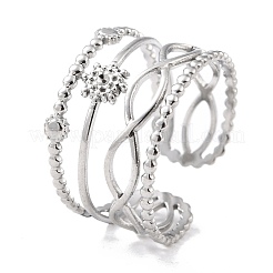 Кольца из нержавеющей стали 304&nbsp;RJEW-L102-33P