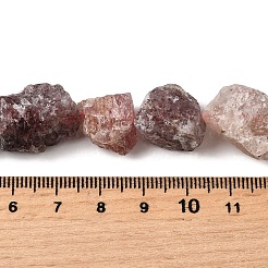 Природного кварца клубники нитей бисера G-S386-C13