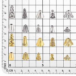200 шт. 20 колпачка для бусин в тибетском стиле&nbsp;TIBE-PH0002-25