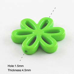 Непрозрачные акриловые бусины SACR-R783-01