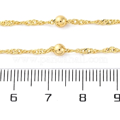 Ожерелье из латунных спутниковых цепочек для женщин&nbsp;LS-NJEW-P265-35G