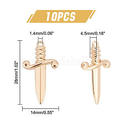 10шт латунные подвески KK-UN0001-27