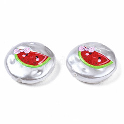 3d печатные бусины из абс-пластика с имитацией жемчуга KY-S163-427