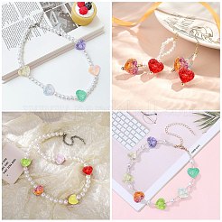 100шт стеклянные бусины&nbsp;GLAA-CJ0002-44