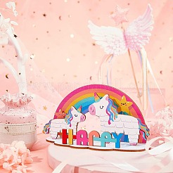 Украшение для торта из липы DIY-WH0016-69