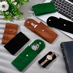 6 шт. двухцветный двухсторонний бархатный мешочек для часов TP-NB0001-50