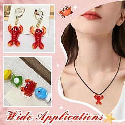 16шт 2 стиля ручной работы бусины лэмпворк&nbsp;LAMP-NB0002-23