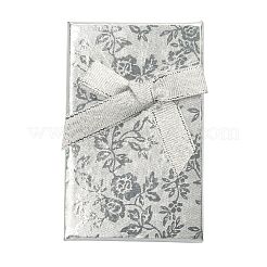 Прямоугольник картона комплект ювелирных изделий коробки CBOX-S013-02