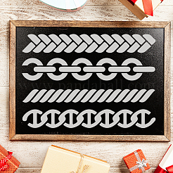 1 шт. трафареты для рисования с вырезанными фигурками животных DIY-MA0002-38D