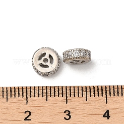 Стойки обшивки латунь кубического циркония бусы KK-K273-13P