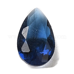 Заостренные заднее стекло горный хрусталь кабошоны GLAA-B012-32A