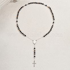 Винтажные четки из натурального окрашенного агата TK9602