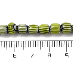 Бусы лэмпворк ручной работы LAMP-K041-01A-25