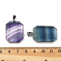 Природного флюорита подвески&nbsp;G-B139-02P-05