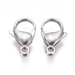 Некорневая застежка-лобстер из нержавеющей стали марки 304&nbsp;LS-STAS-F224-04P