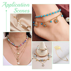 250 шт. Открытые соединительные кольца из нержавеющей стали 304 STAS-UN0058-56G-06