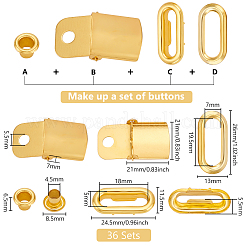 36 комплект железных кепок с регулируемым козырьком&nbsp;FIND-BC0005-83