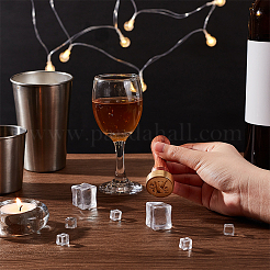 1 шт. головка штампа из латуни золотистого тона DIY-OC0004-51K