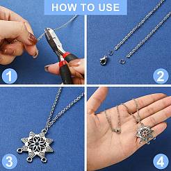 Набор для изготовления браслета с цепочкой своими руками DIY-YW0008-25