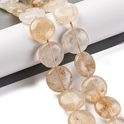 Арбуз камень стеклянные бусы пряди G-L605-B01-01