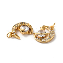 Стойки обшивки латунь кубического циркония подвески&nbsp;KK-D074-11G