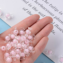 Прозрачные акриловые бусины&nbsp;TACR-S152-03A-SS2112