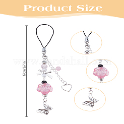 1 шт. резиновые ремешки для мобильного телефона&nbsp;HJEW-LP0001-52