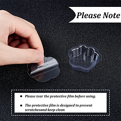 40 шт. кошачья лапка прозрачная блистерная упаковка внутренний лоток CON-OC0001-51