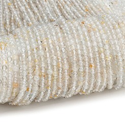 Бусины из натурального белого топаза G-RM241221-C21