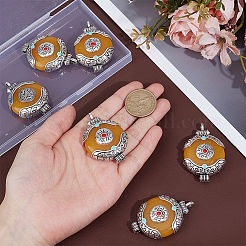 6 шт. подвески из цинкового сплава в этническом стиле с соединительной смолой&nbsp;FIND-PH0028-05B