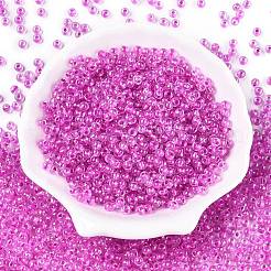 6/0 прозрачные внутри цветные стеклянные круглые бусины&nbsp;X1-SEED-N006-004K