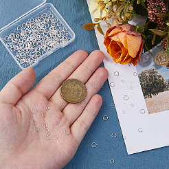 300 шт. 3 стиля стойки с покрытием из латуни соединительные кольца FIND-DC0006-44