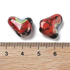 Фарфоровые бусины ручной работы PORC-L079-06