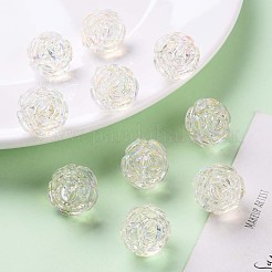 Прозрачные акриловые бусины TACR-S154-31C-205