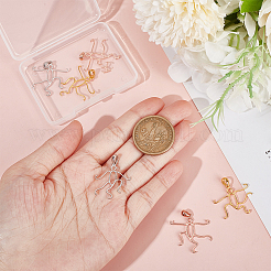 2 шт. 925 полых подвески-кабошона из стерлингового серебра&nbsp;DIY-BC0010-02P