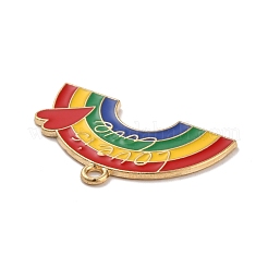 Подвески из эмали и сплава&nbsp;ENAM-A137-07LG