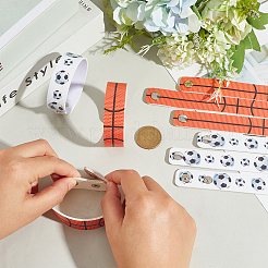 20шт 2 стиля кожаный широкий шнур браслет с кнопкой для мужчин и женщин&nbsp;GUQI-CL0001-02A