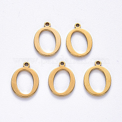 Подвески из нержавеющей стали 201 с вакуумным покрытием pvd&nbsp;LS-STAS-R105-O-G