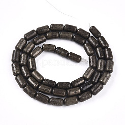 Природного пирита бисер нитей G-N346-01A-01