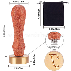 1 шт. головка штампа из латуни золотистого тона DIY-CA0006-82E