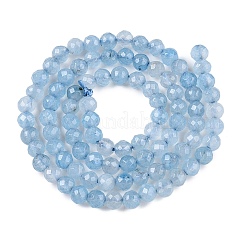 Натуральный белый нефритовый шарик нити&nbsp;G-R344-4mm-05