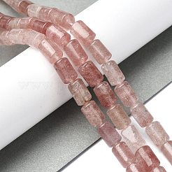 Природного кварца клубники нитей бисера&nbsp;G-C135-G01-01