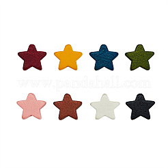 Расписные бусы из натурального дерева&nbsp;WOOD-CJ0001-12