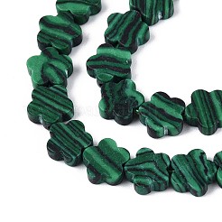 Синтетического малахита бисер нитей G-N257-24A-06