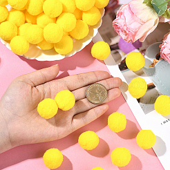 150шт полиэстеровый помпон-шар&nbsp;DIY-SC0031-33E