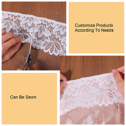 10 ярд нейлоновой эластичной кружевной отделки OCOR-FG0002-66A