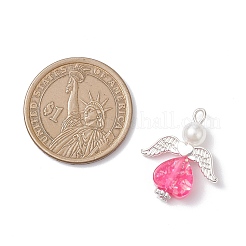 Прозрачные смоляные подвески PALLOY-JF04453