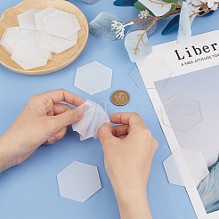 Шестиугольные акриловые подставки для дисплеев DIY-FG0005-55B