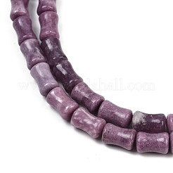Натуральный лепидолит / пурпурный слюдяный камень бисер пряди G-F792-B01