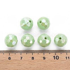 Непрозрачные акриловые бусины&nbsp;X-TACR-S154-10F-01